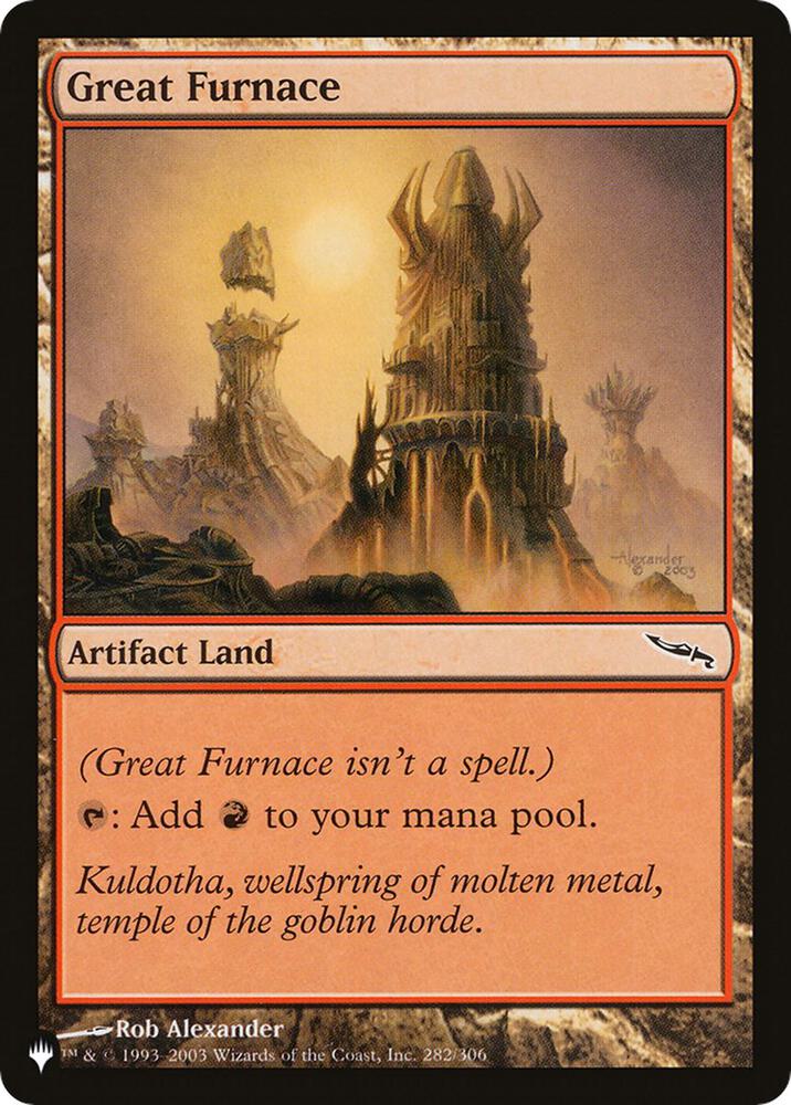 Great Furnace - Land