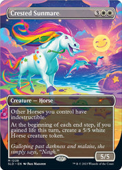 Crested Sunmare - White