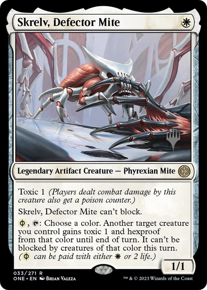 Skrelv, Defector Mite - White