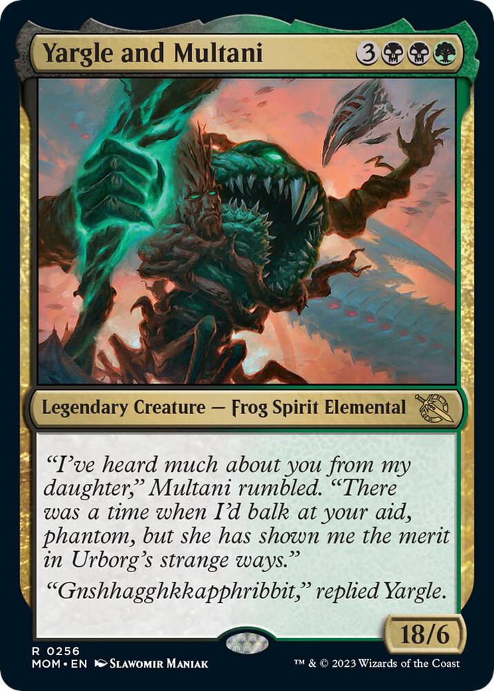 Yargle and Multani - Black/Green