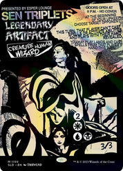 Sen Triplets - White/Blue/Black