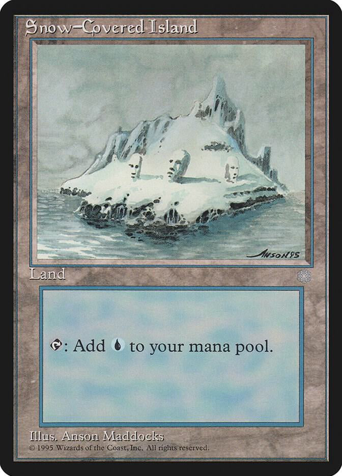 Snow-Covered Island - Land