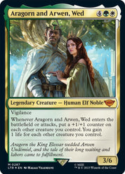 Aragorn and Arwen, Wed - Green/White
