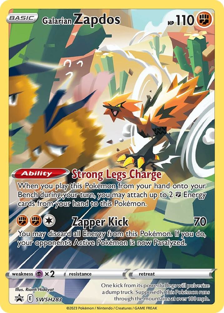 Galarian Zapdos V - Fighting
