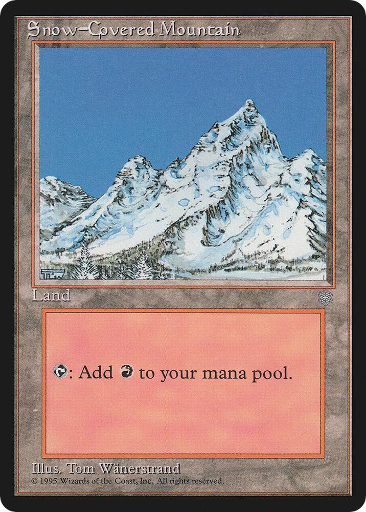 Snow-Covered Mountain - Land