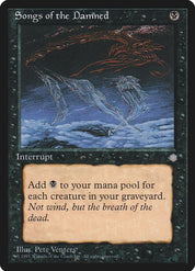 Songs of the Damned - Black - Staple