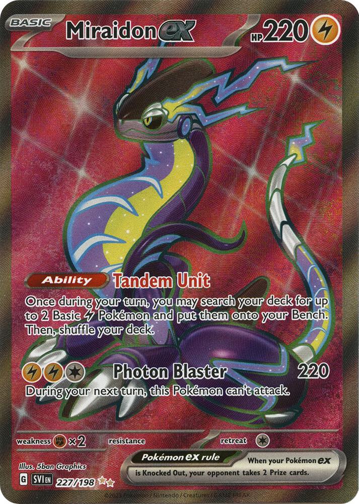 Miraidon EX - Lightning