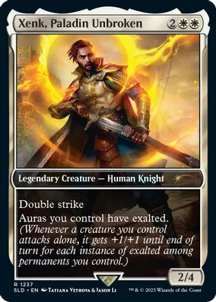 Xenk, Paladin Unbroken - White
