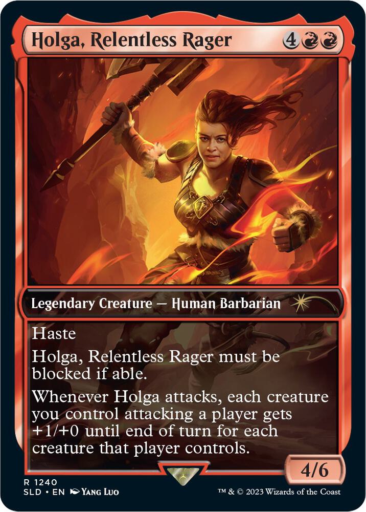 Holga, Relentless Rager - Red