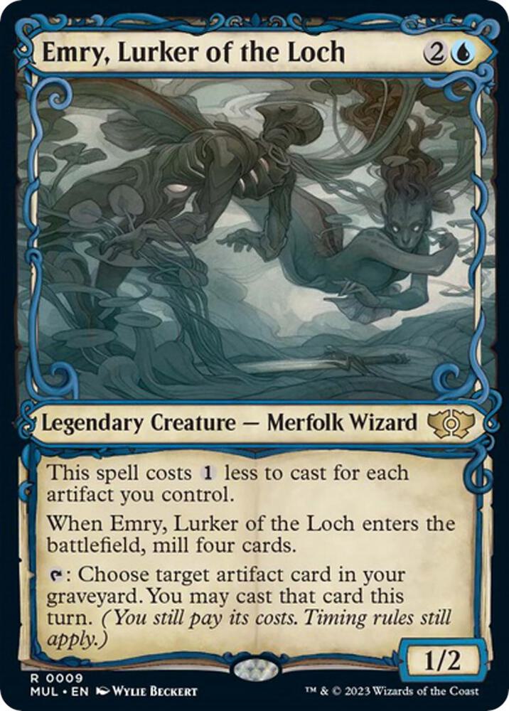 Emry, Lurker of the Loch - Blue
