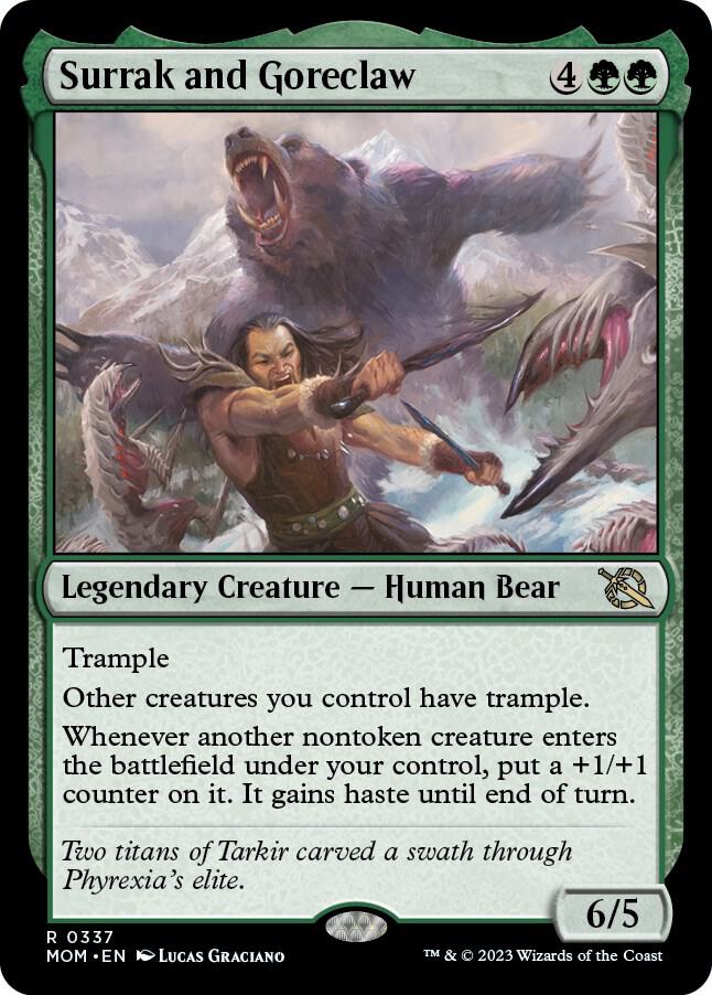 Surrak and Goreclaw - Green