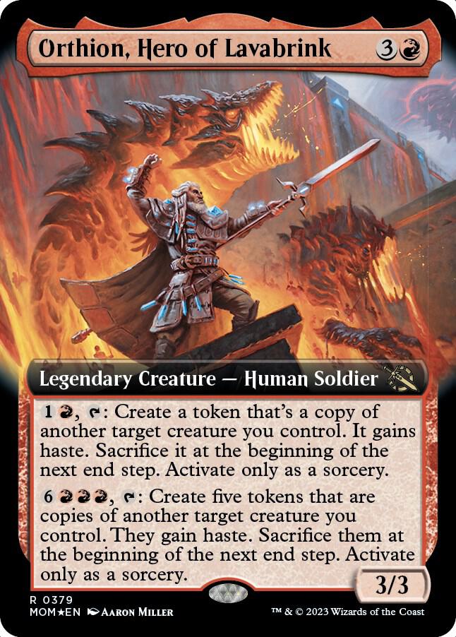 Orthion, Hero of Lavabrink - Red