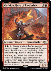 Orthion, Hero of Lavabrink - Red