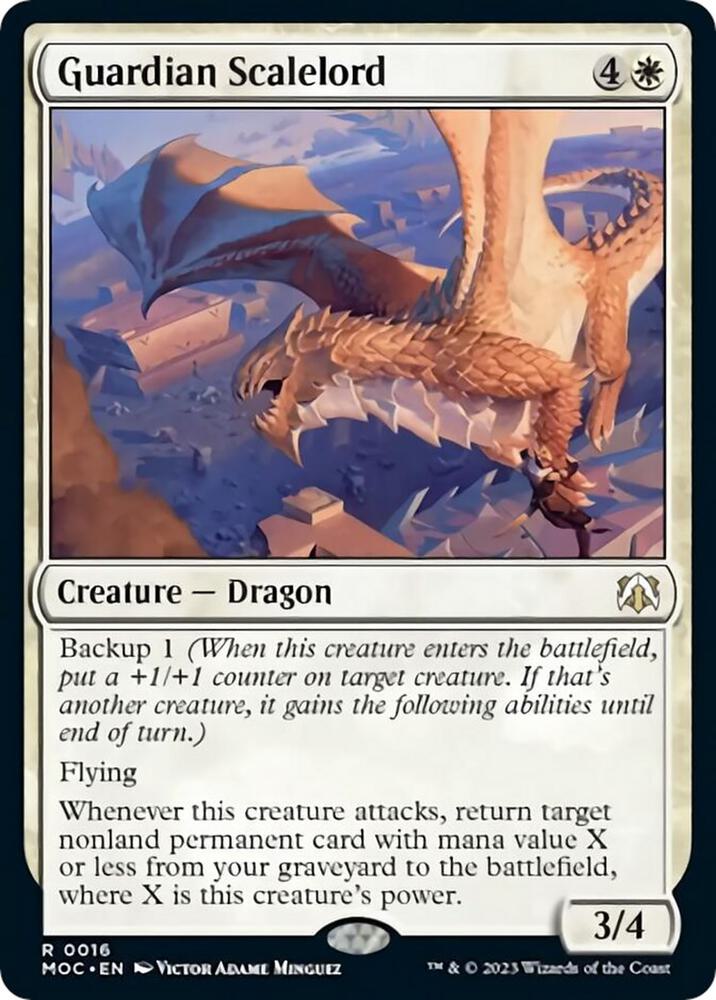 Guardian Scalelord - White
