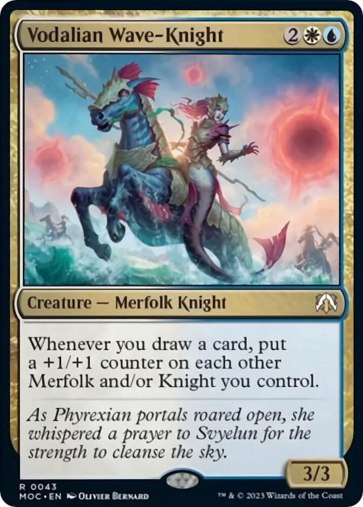 Vodalian Wave-Knight - White/Blue