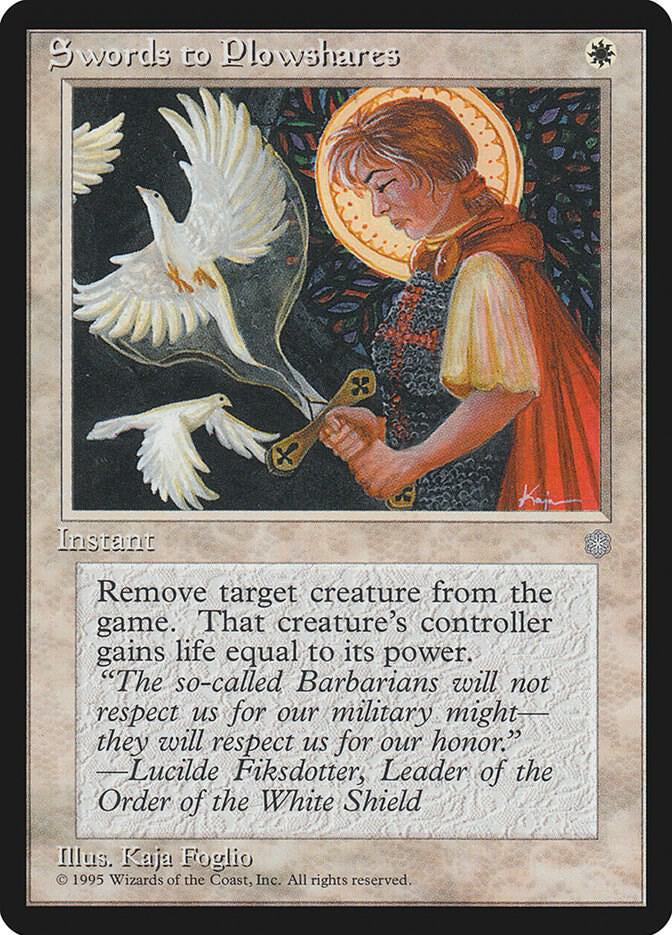 Swords to Plowshares - White - Staple