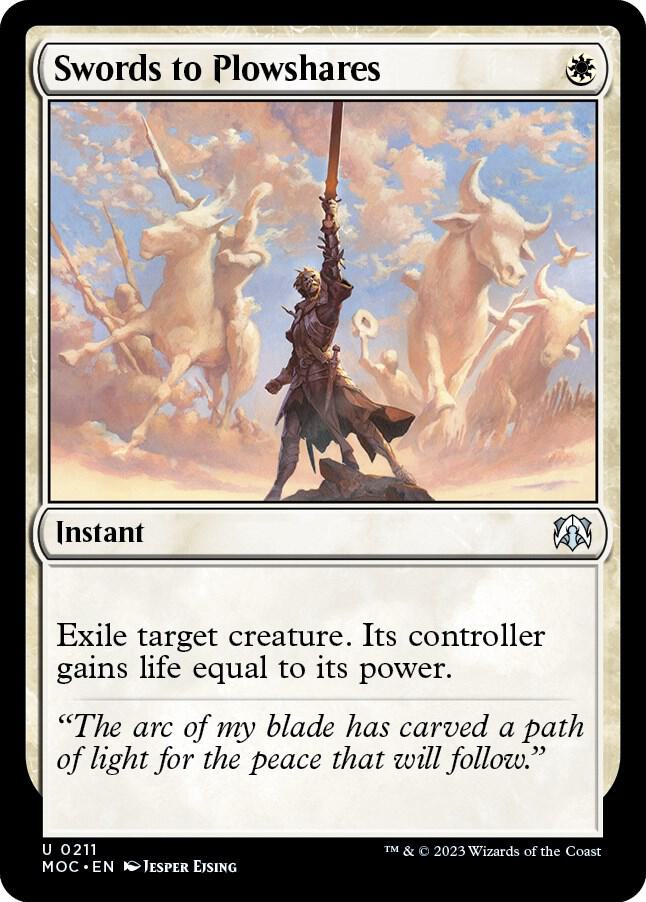 Swords to Plowshares - White - Staple