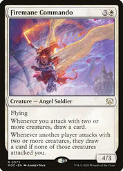 Firemane Commando - White