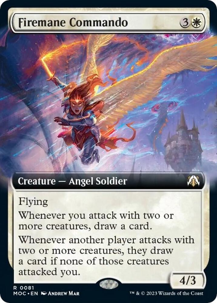 Firemane Commando - White