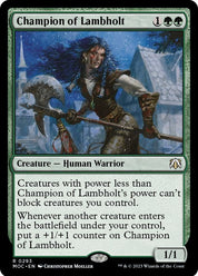 Champion of Lambholt - Green