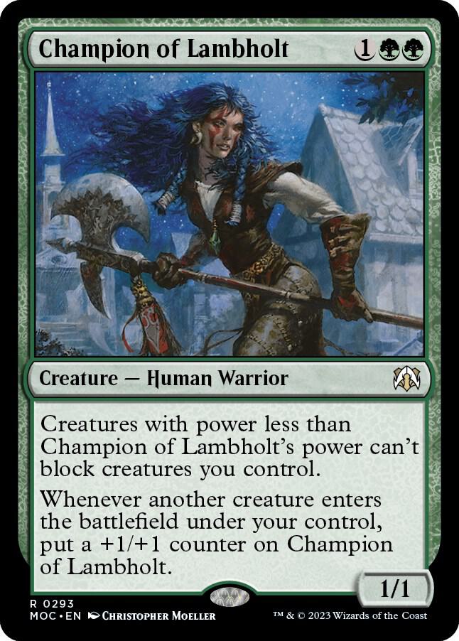 Champion of Lambholt - Green
