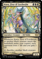 Ayara, First of Locthwain - Black