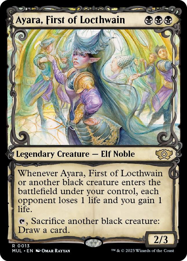 Ayara, First of Locthwain - Black