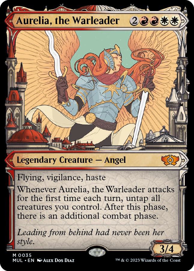 Aurelia, the Warleader - Red/White