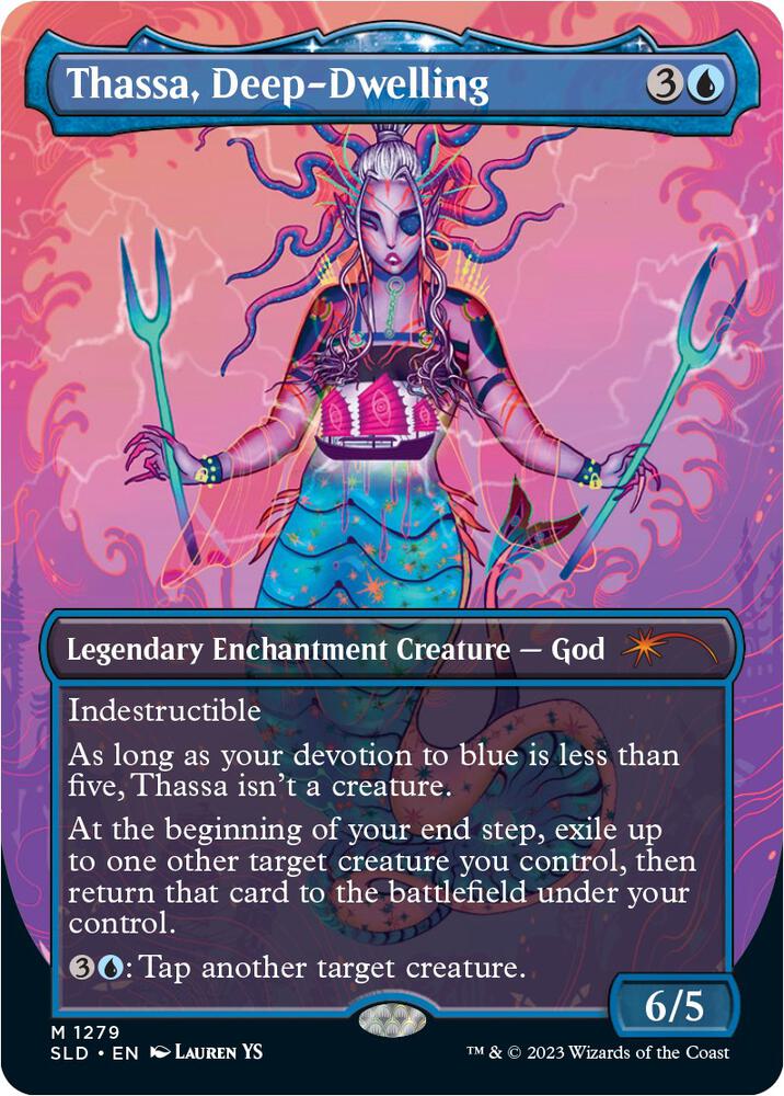 Thassa, Deep-Dwelling - Blue