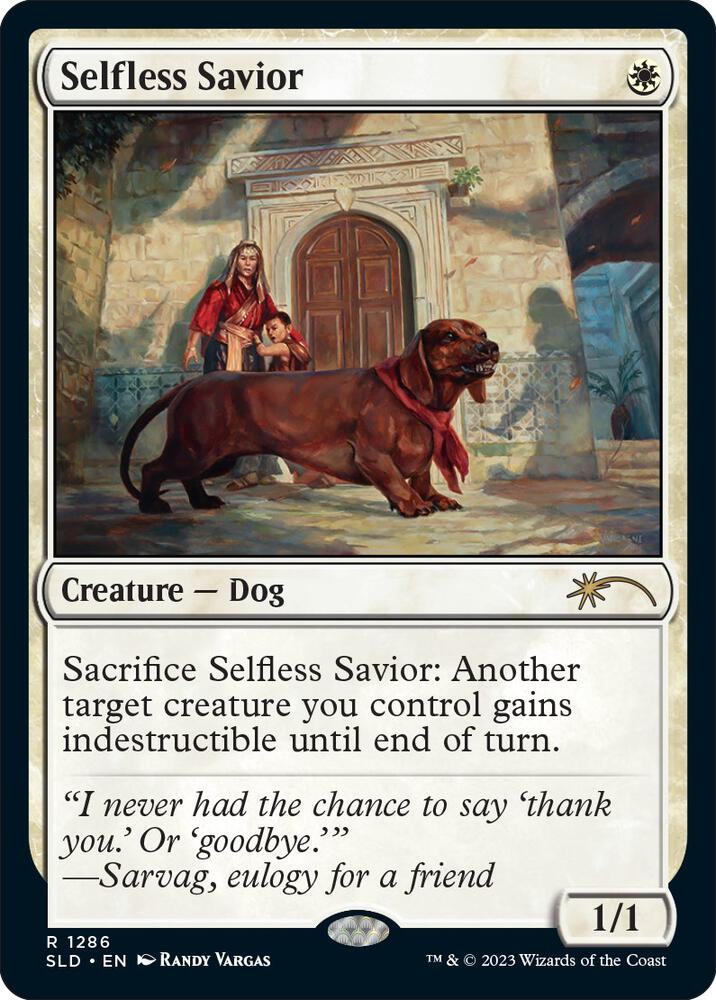 Selfless Savior - White