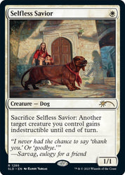 Selfless Savior - White