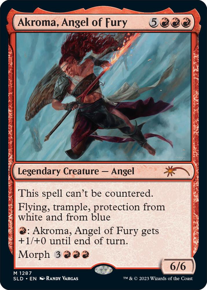 Akroma, Angel of Fury - Red