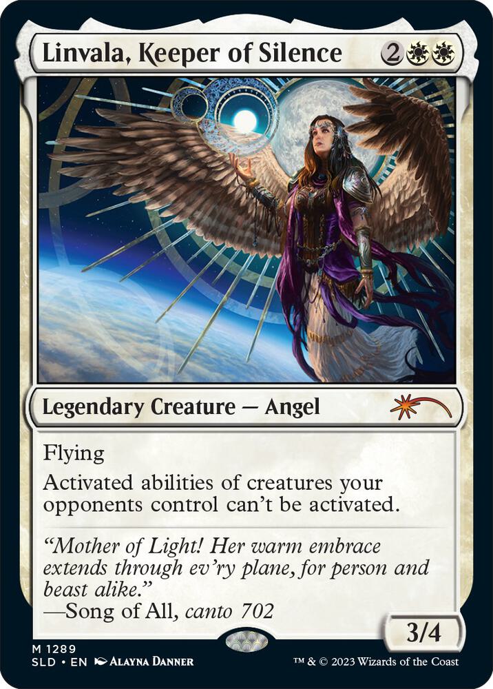 Linvala, Keeper of Silence - White