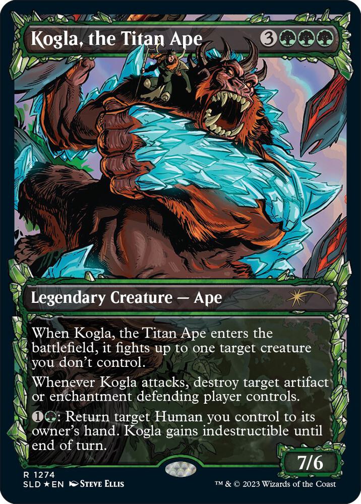 Kogla, the Titan Ape - Green
