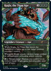 Kogla, the Titan Ape - Green