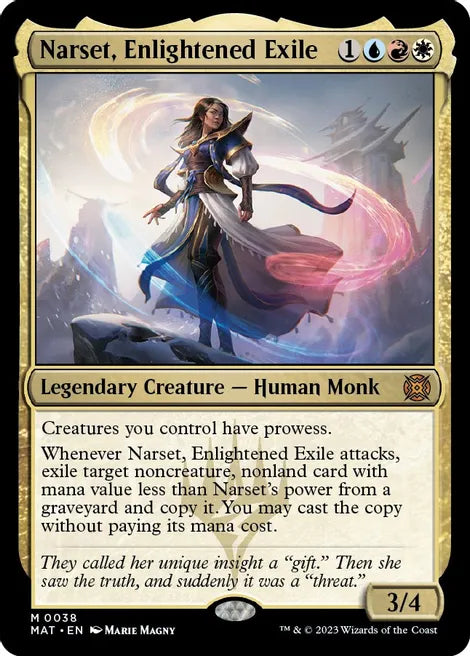 Narset, Enlightened Exile - Blue/Red/White