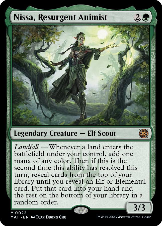 Nissa, Resurgent Animist - Green