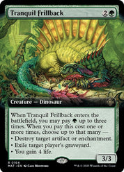 Tranquill Frillback - Green
