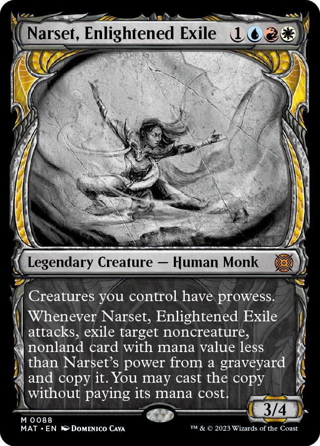 Narset, Enlightened Exile - Blue/Red/White Infinity Flux Narset, Enlightened Exile - Blue/Red/White Infinity Flux