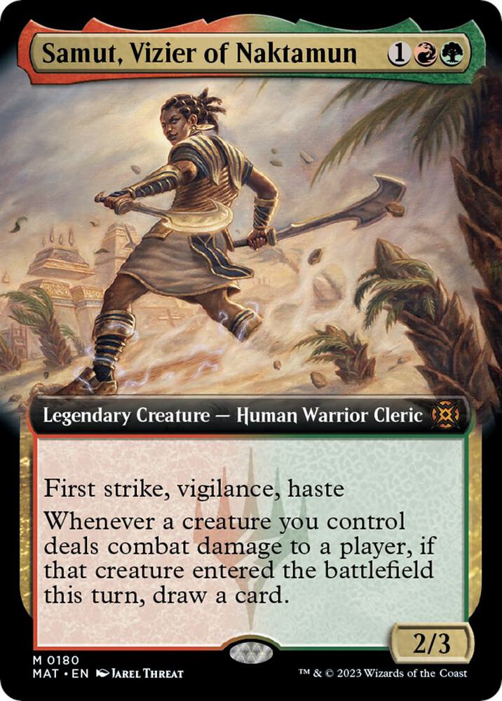 Samut, Vizier of Naktamun - Red/Green