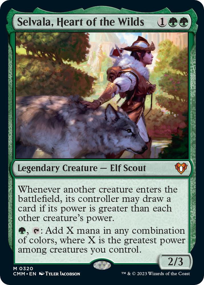 Selvala, Heart of the Wilds  - Green