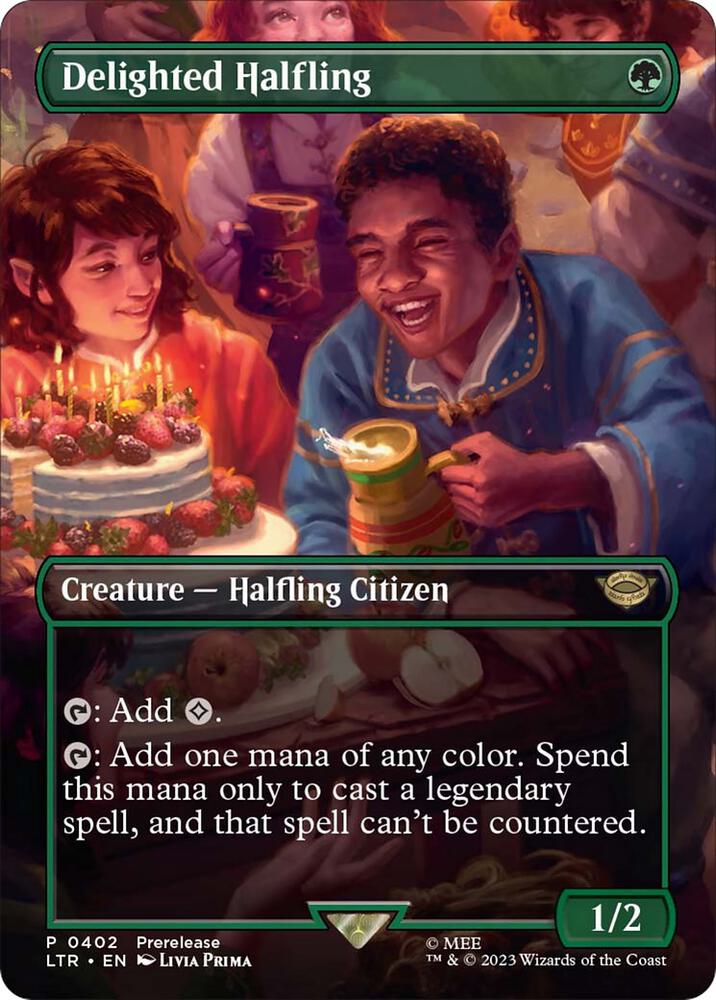 Delighted Halfling - Green