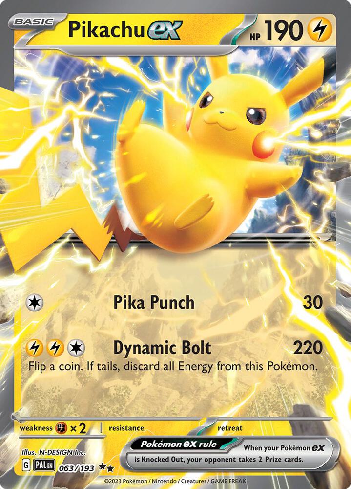 Pikachu EX - Lightning