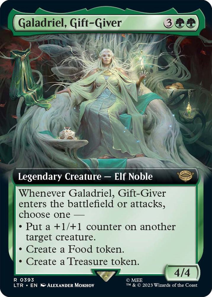 Galadriel, Gift-Giver - Green
