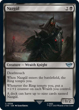 Load image into Gallery viewer, Nazgûl - Creature - Wraith Knight - Black
