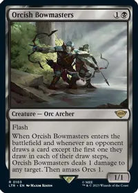 Orcish Bowmasters - Creature - Orc Archer - Black