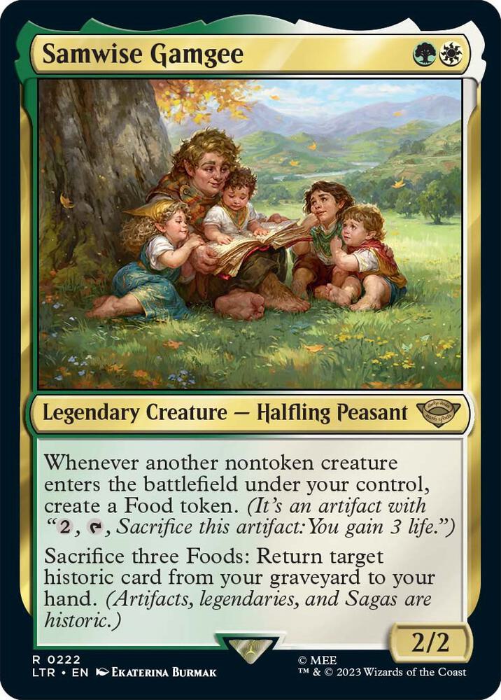Samwise Gamgee - Green/White