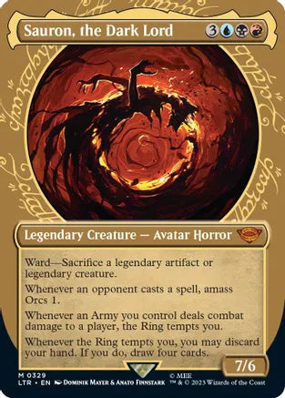 Sauron, the Dark Lord - Legendary Creature - Blue/Black/Red