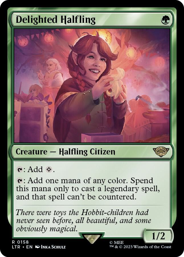 Delighted Halfling - Green