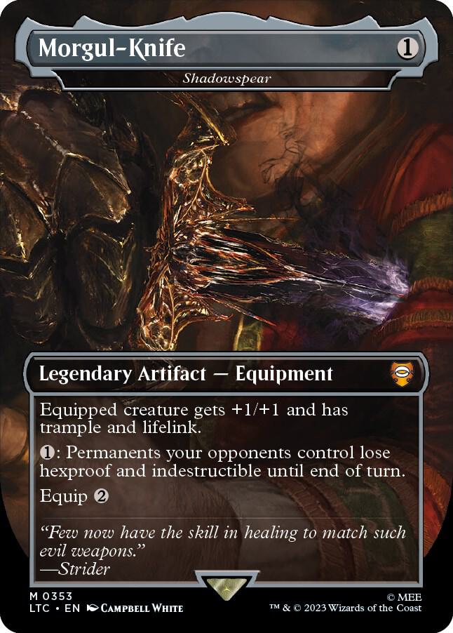 Morgul-Knife (Shadowspear)- Artifact